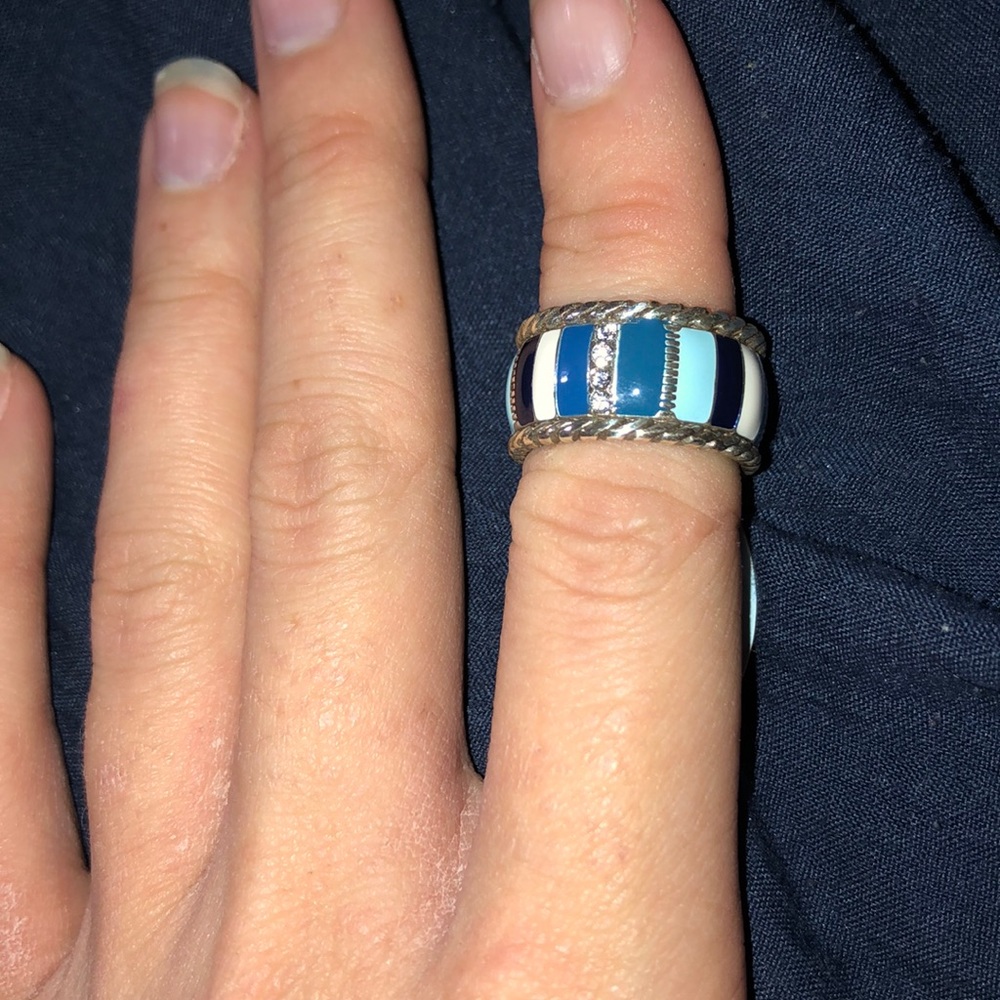 Brighton Cabana blues ring